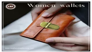  Stylish Ladies Wallet - Leather Shop Factory