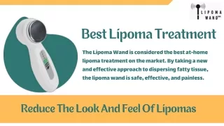 How to Safely & Simple Remove a Lipoma at Home