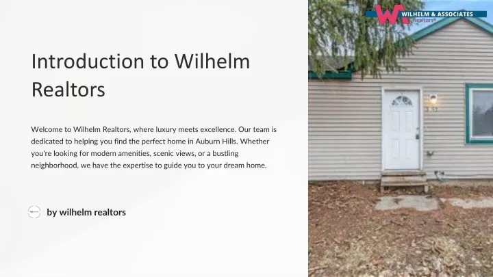introduction to wilhelm realtors