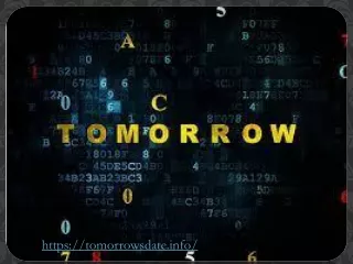 https tomorrowsdate info