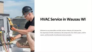 HVAC Service in Wausau, WI