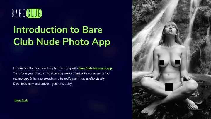 introduction to bare club nude photo app