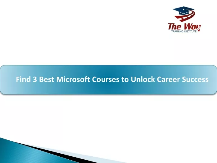 find 3 best microsoft courses to unlock career