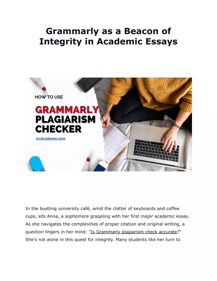 grammarly as a beacon of integrity in academic