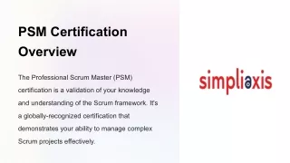 PSM-Certification-Overview