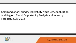 Semiconductor Foundry Market New Research Report