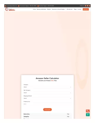 Top Amazon Seller Calculator Tool