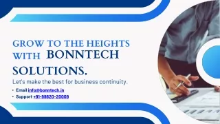 Best Courses provided by Bonntech Solutions in Mohali, Chandigarh