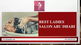 BEST LADIES SALON ABU DHABI (1)