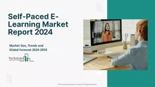 self paced e learning market report 2024