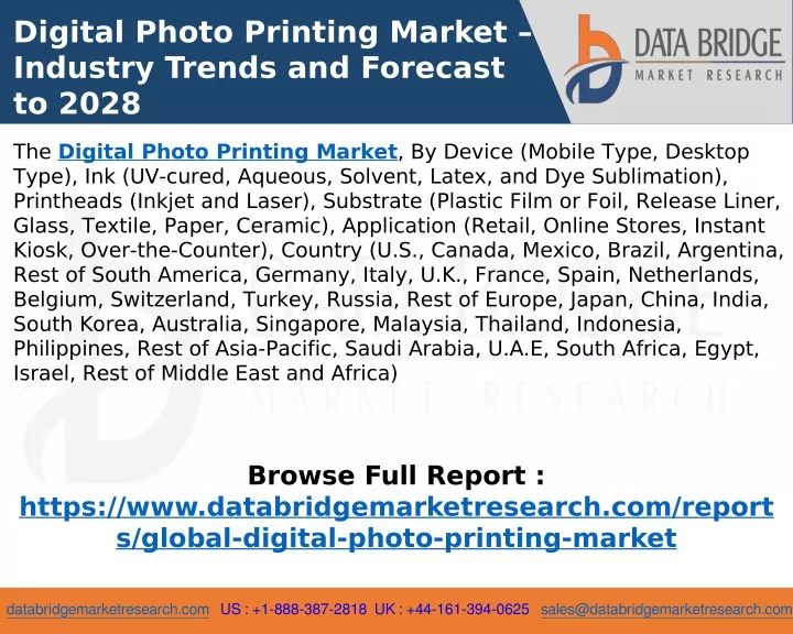 digital photo printing market industry trends