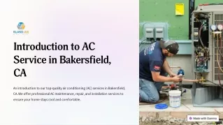 AC Service in Bakersfield, CA