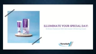 Illuminate Your Special Day Embrace Radiance With Dermoteen Whitening Cream