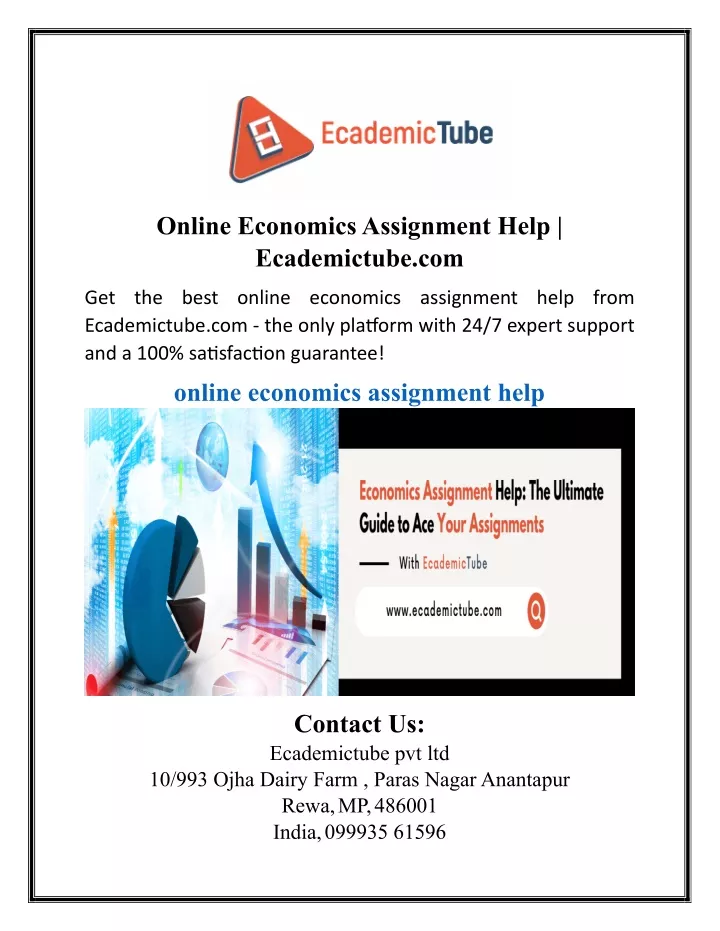 online economics assignment help ecademictube com