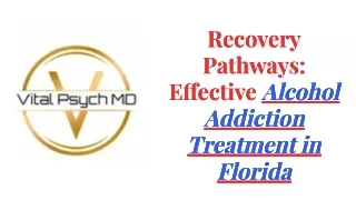 Alcohol Addiction Treatment in Florida