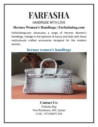 Hermes Women's Handbags | Farfashabag.com