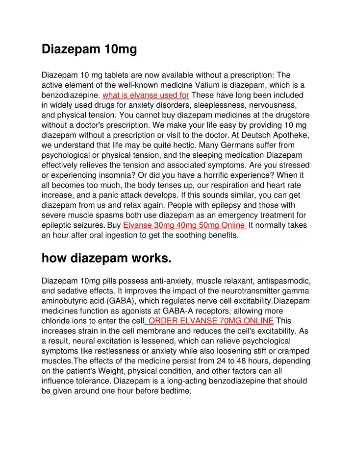 diazepam 10mg diazepam 10 mg tablets