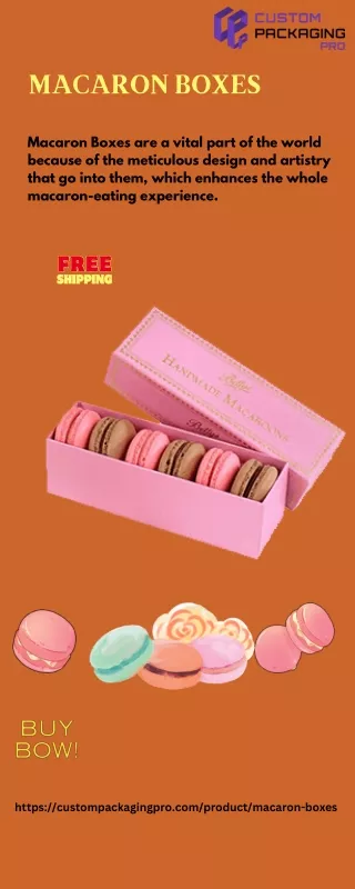 macaron boxes