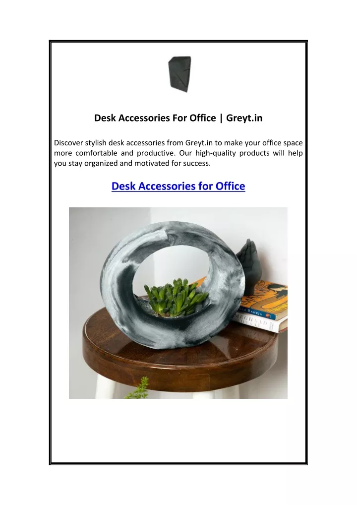 desk accessories for office greyt in