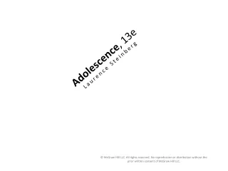 adolescence 13e laurence steinberg