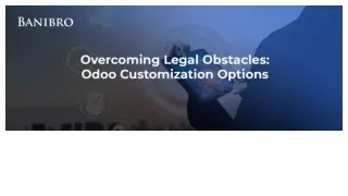 Odoo Customization Services