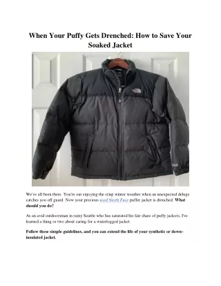 used north face