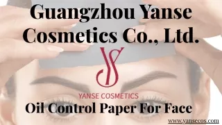 Oil Control Paper For Face - Yansecos.com