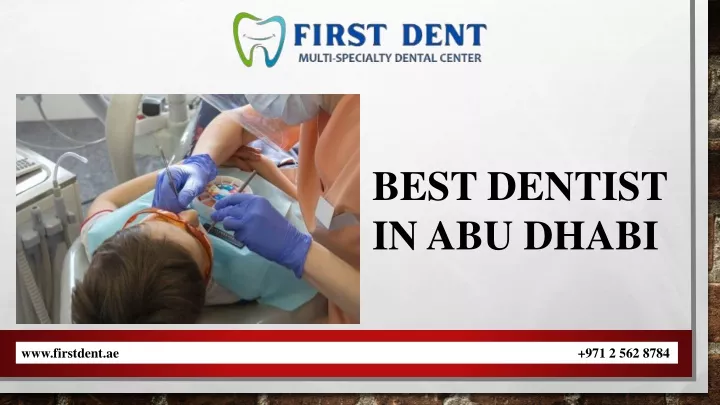 best dentist in abu dhabi