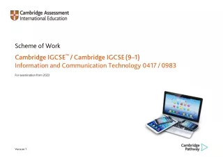 Cambridge-Igcse-9–1-0417-Scheme-Of-Work-For-Examination-From-2023