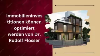Strategien für den Erfolg: Dr. Rudolf Flösser's Ansatz zur Optimierung der Rendi