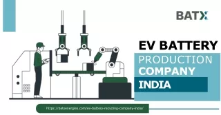 Batx Energies: Leading EV Battery Production Company in India