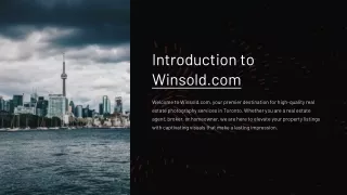 Virtual Tour of Real Estate Toronto | Winsold.com