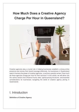 How Much Does a Creative Agency Charge Per Hour in Queensland?