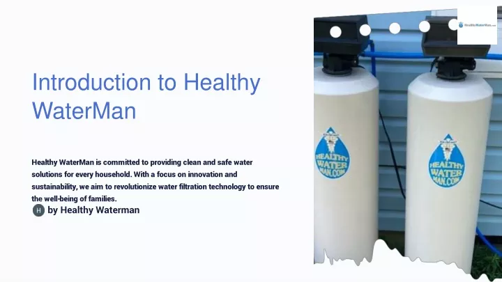 introduction to healthy waterman