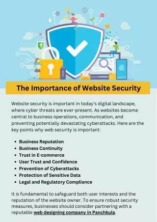 the importance of website security