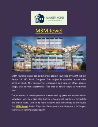 M3M Jewel