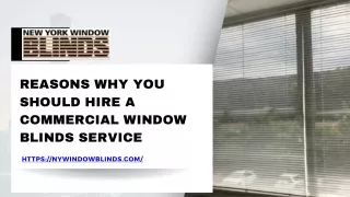 Reasons to Hire Custom Made Window Blinds