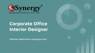 Corporate Office Interior Designer