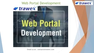 web portal development