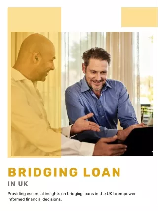 Bridging Loan in UK