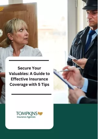 Tompkins Insurance - Secure Your Valuables with 5 Effective Insurance Coverage Tips
