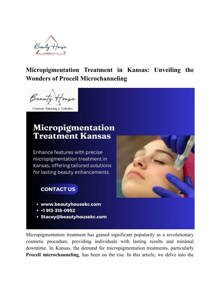 micropigmentation treatment in kansas unveiling