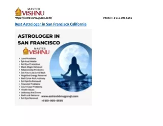 Best Astrologer in San Francisco California