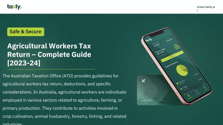 agricultural workers tax return complete guide 2023 24