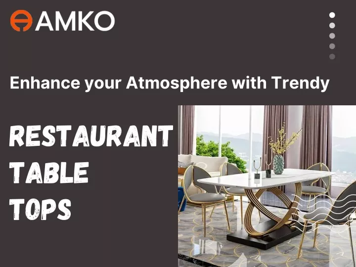 enhance your atmosphere with trendy