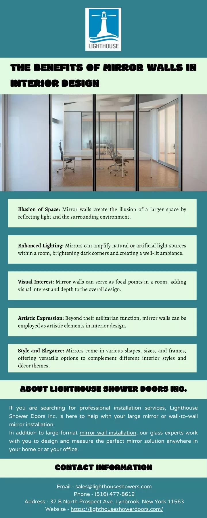the benefits of mirror walls in interior design