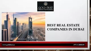 BEST REAL ESTATE  COMPANIES IN DUBAI (1)