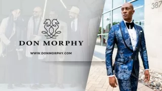 Tailored Excellence: Discovering the Elegance of Don Morphy Custom Suits in NYC