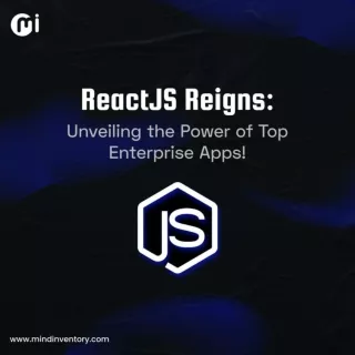 ReactJS Reigns: Unveiling the Power of Top Enterprise Apps!