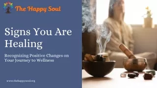 signs you are healing